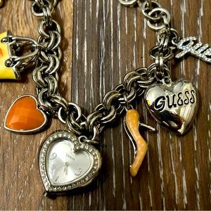 Guess charm bracelet NEVER WORN, NWT